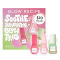 Glow Recipe Soothe Glow & Bright Gift Set - Niacinamide Dew Drops + Avocado Ceramide Serum + Gua Sha