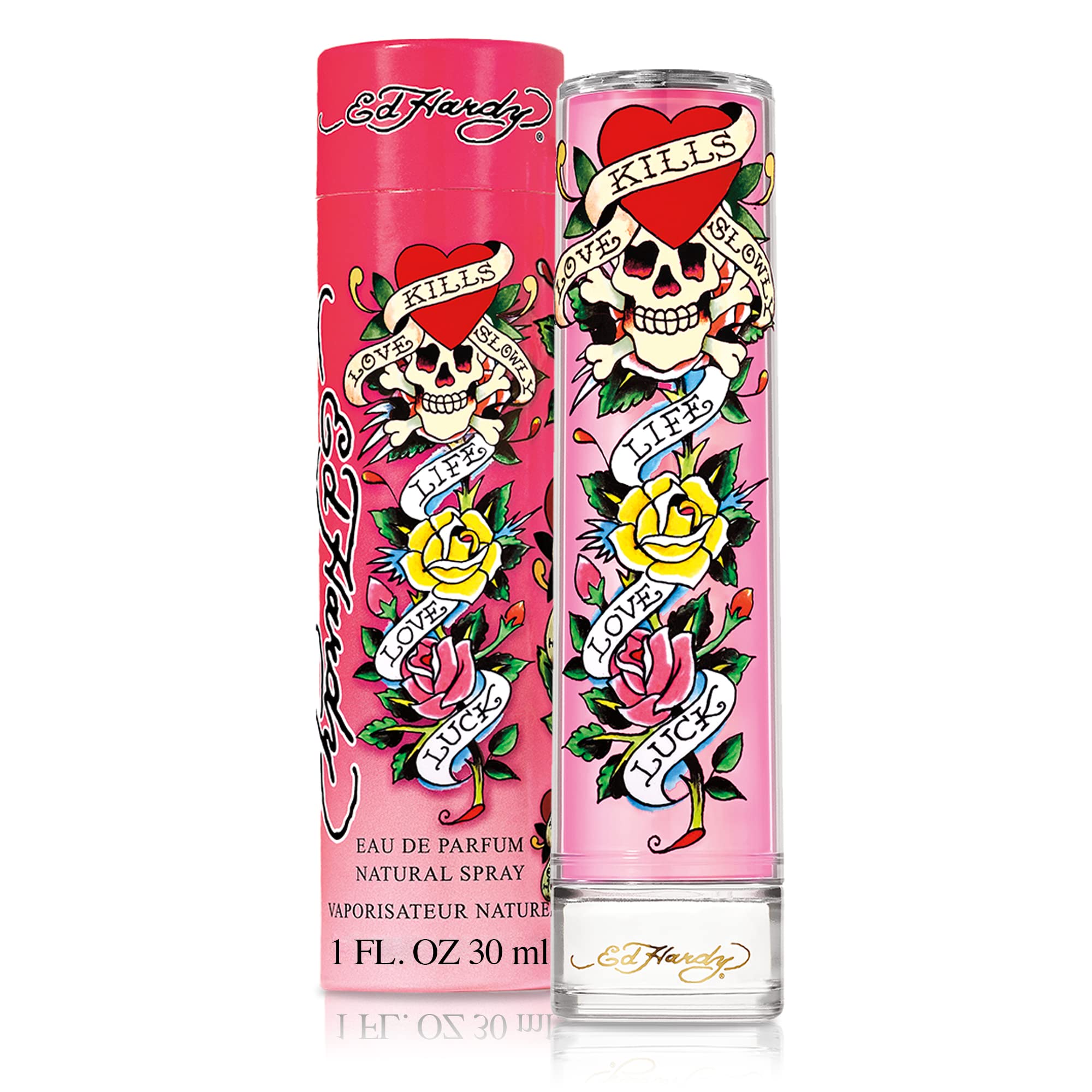 Ed Hardy Womens Perfume Fragrance by Christian Audigier Eau De Parfum 1 Fl Oz