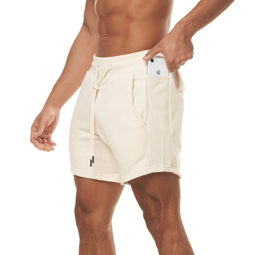Five-Point Outdoor Running Fitness Shorts – Lightweight Athletic Training & Exercise Pants