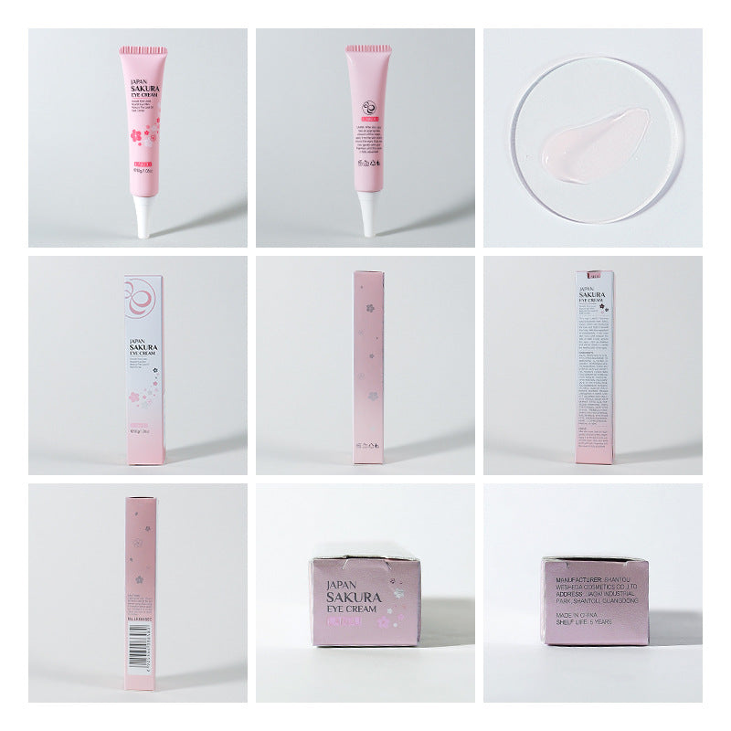LAIKOU Cherry Blossom Eye Cream 30g Hydrating Skincare