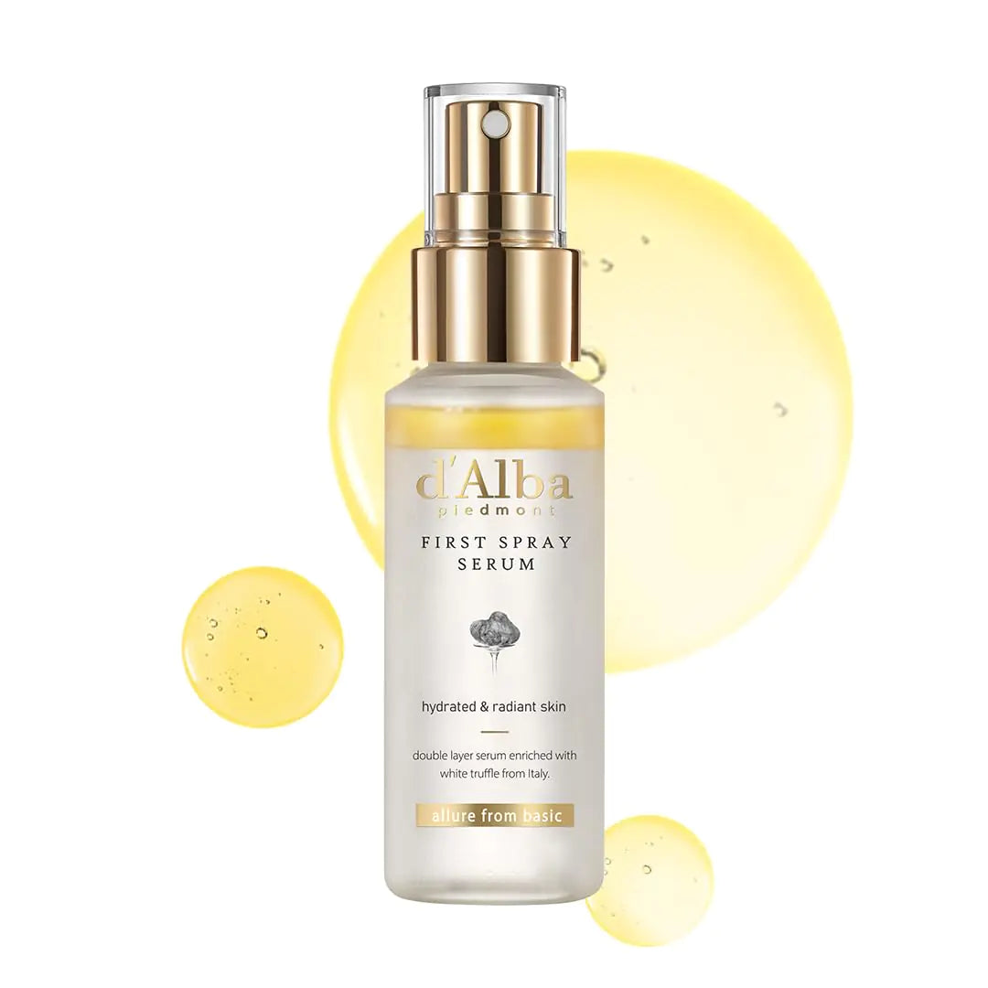 dalba Piedmont Italian White Truffle First Spray Serum - Vegan Hydrating Face Mist