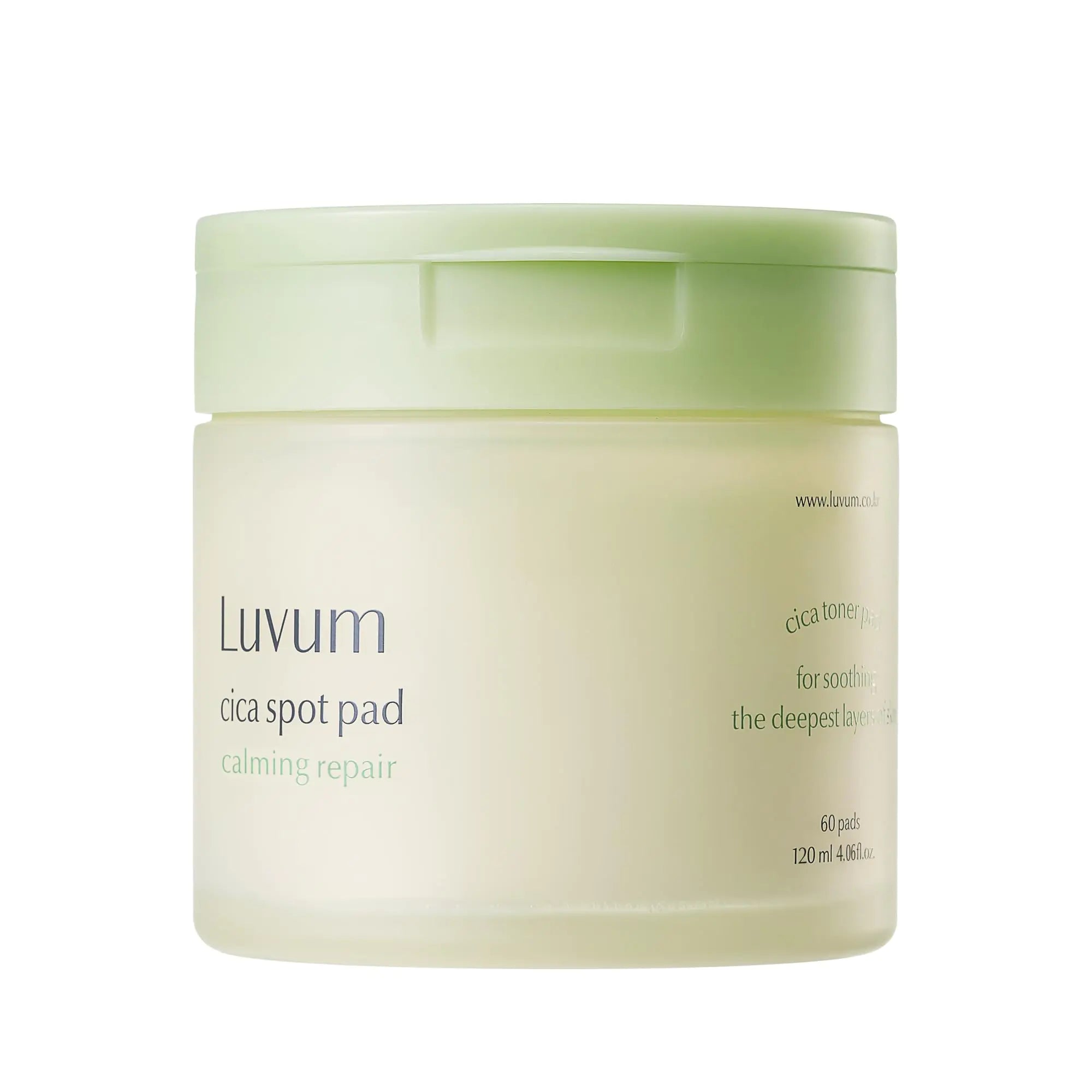 Luvum Calming Repair CICA Spot Pad - Centella Madecassoside 60 Pads