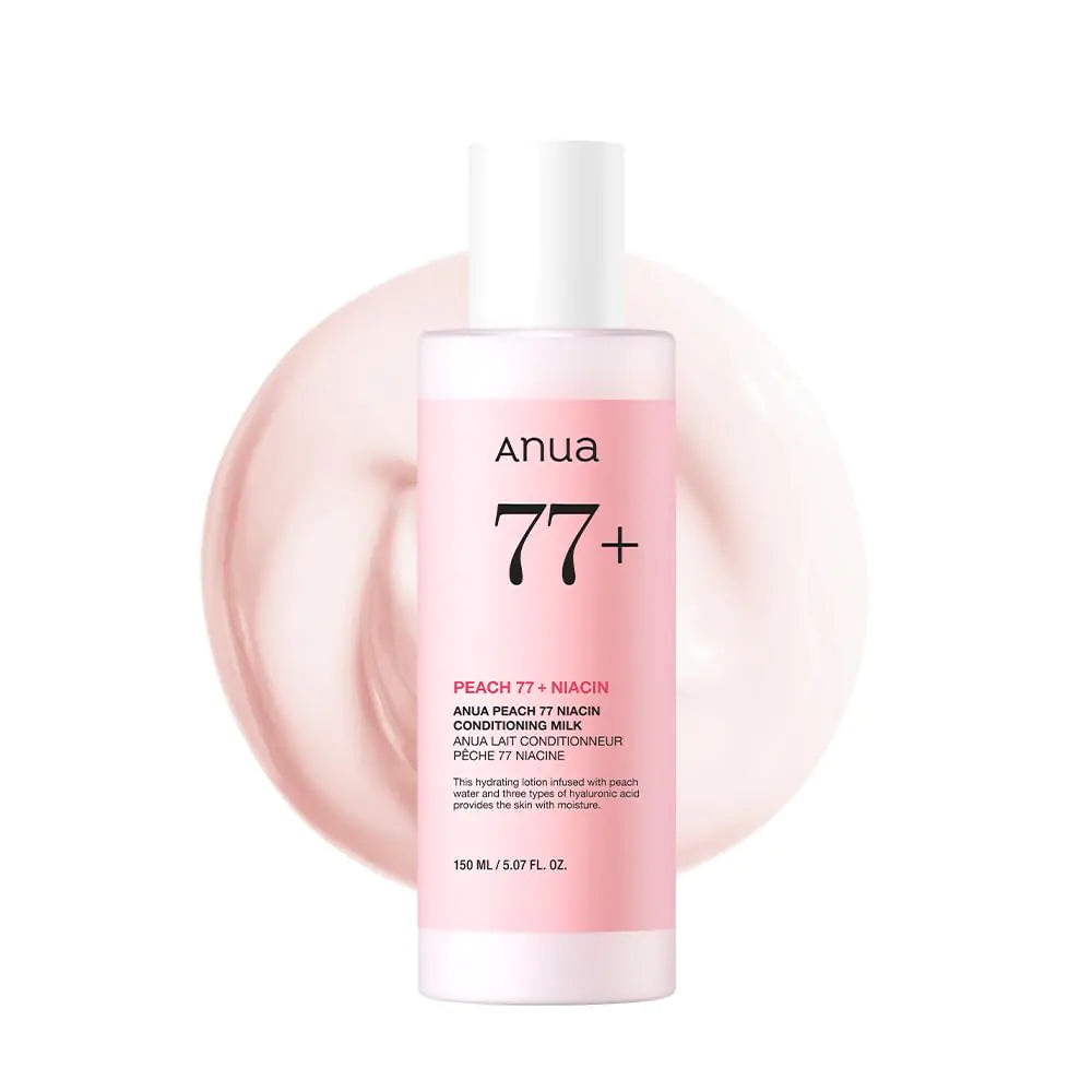 ANUA Peach Niacin Conditioning Lotion - Vitamin B12 Ceramide Panthenol Hyaluronic