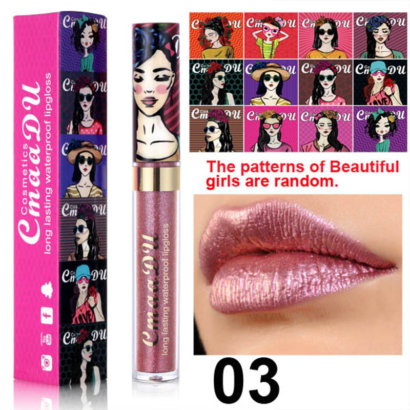 11 Colors Waterproof Shimmer Liquid Lip Gloss Makeup