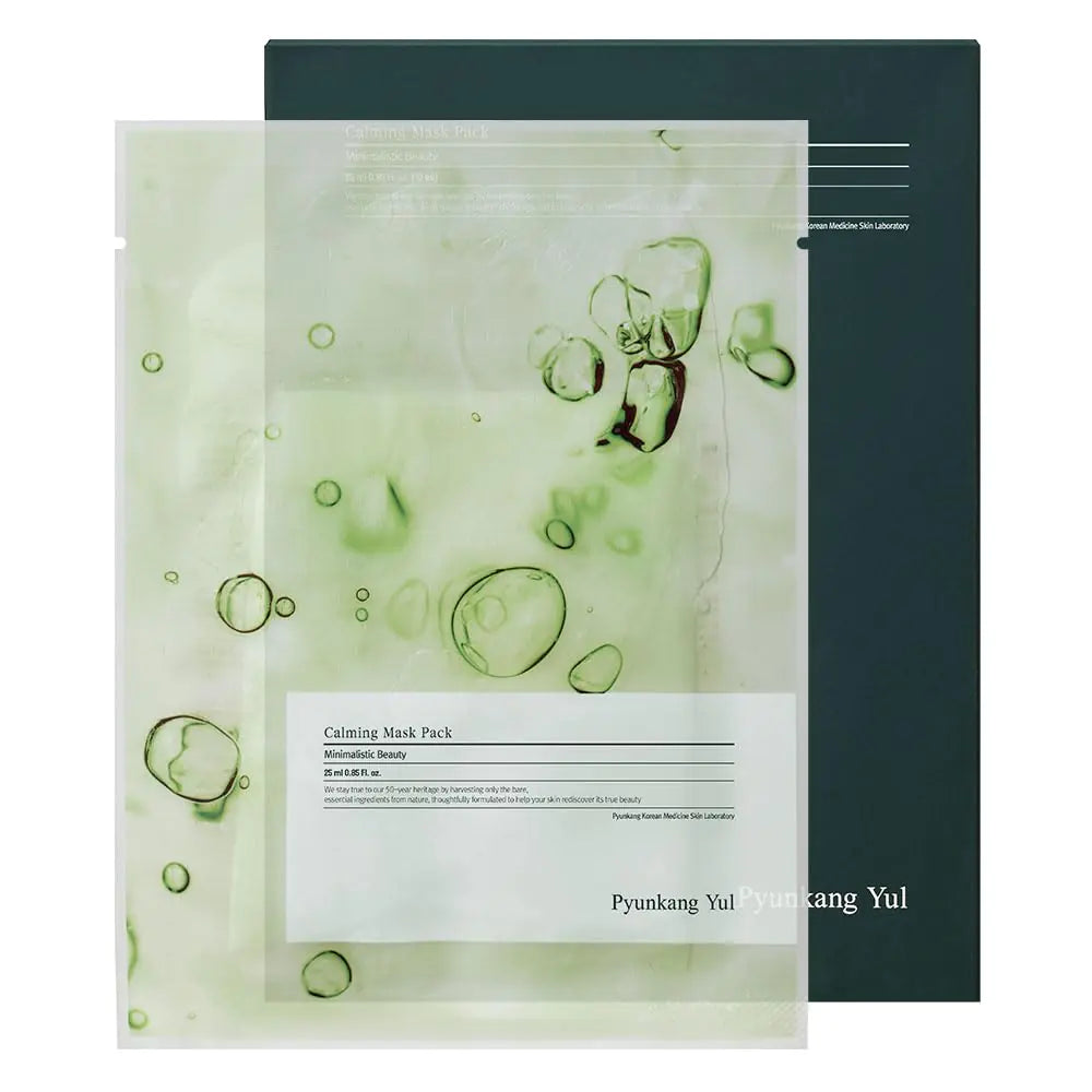 Pyunkang Yul Ceramide Calming Mask Pack - Korean Face Mask 10 PCS
