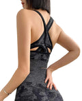 Women’s Front Split Sports Bra – Supportive Fitness & Workout Wear