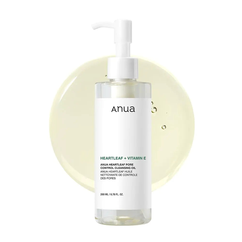Anua Heartleaf Pore Control Cleansing Oil - Makeup & Blackhead Remover 200ml
