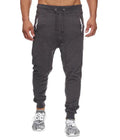 Men’s Fashion Color-Blocked Casual Pants with Drawstring – Casual Streetwear Pants