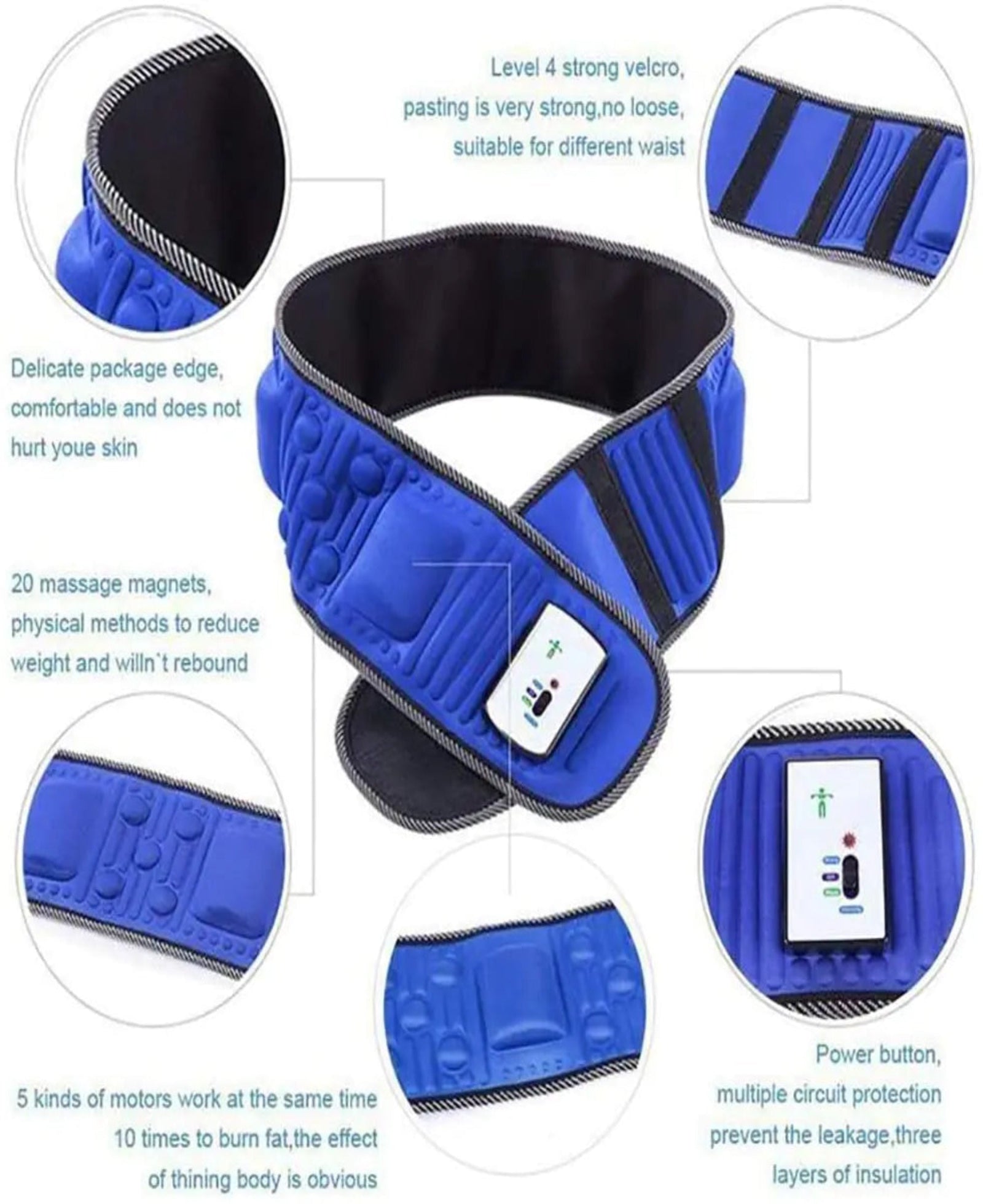 Premium Unisex Waist Workout Massager