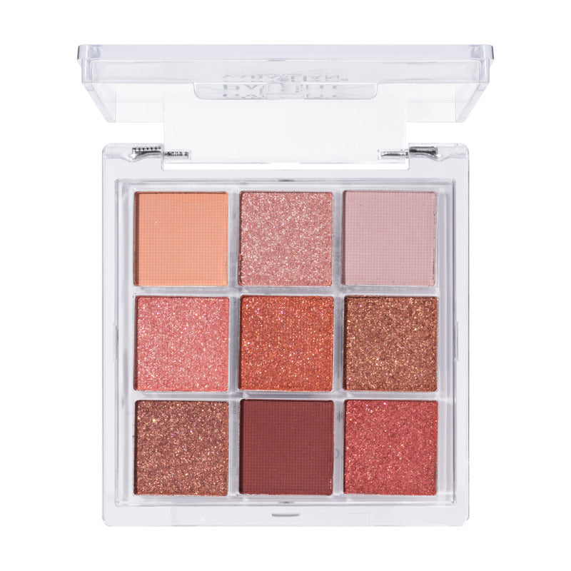 SP 9-Color Eyeshadow Palette - Matte and Shimmer Finish