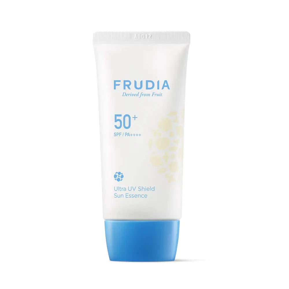 FRUDIA Sun Block Day Cream Essence - Organic Vegan Hydrating Face SPF