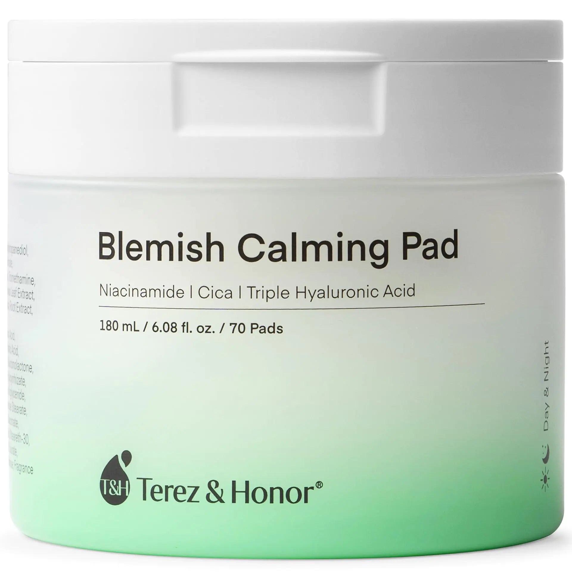 Terez & Honor Blemish Calming Toner Pads - Korean Facial Cotton Pads