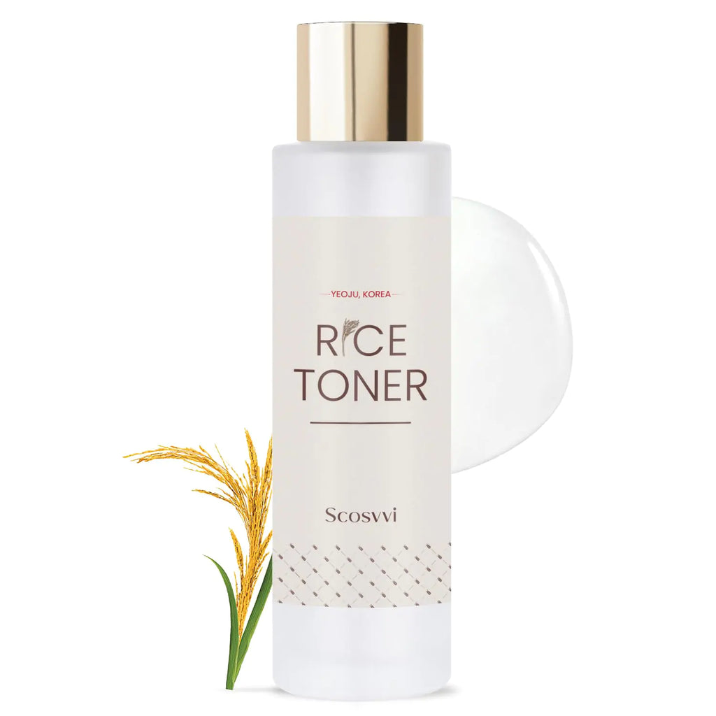 Rice Toner for Face - 77.78% Rice Extract Milky Korean 5.07 fl oz