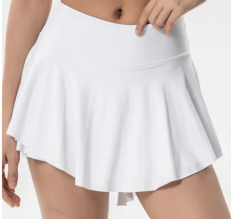 Pleated Mesh Skirt for Women – Lightweight  Active & Casual Wear