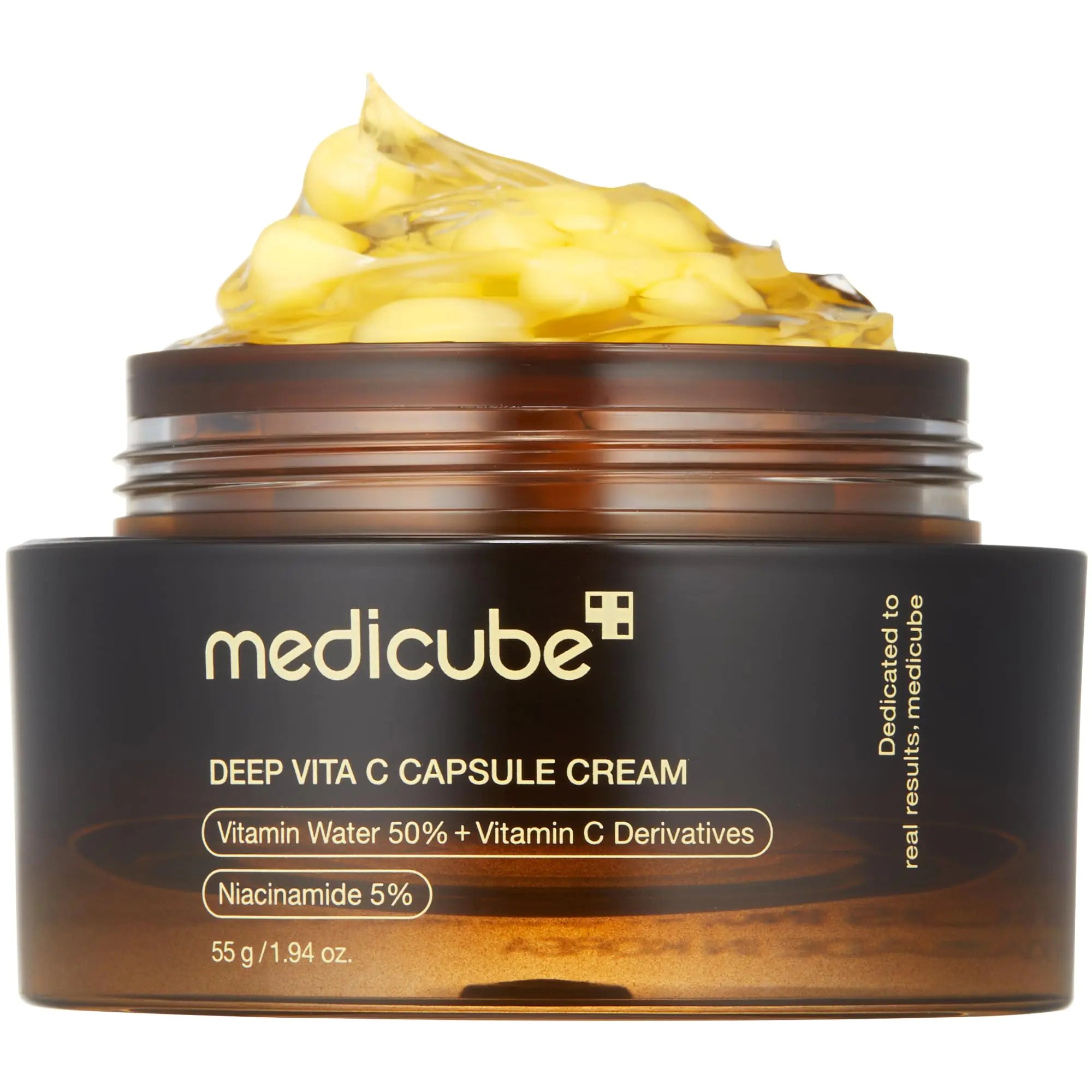 Medicube Deep Vitamin C Golden Capsule Face Moisturizer - Liposome Wrinkle Care