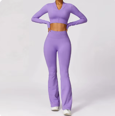 Ladies' Seamless Fitness/Yoga Set