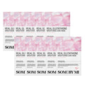 SOME BY MI Real Glutathione Brightening Care Mask - Pack of 10 Vegan Sheet Masks