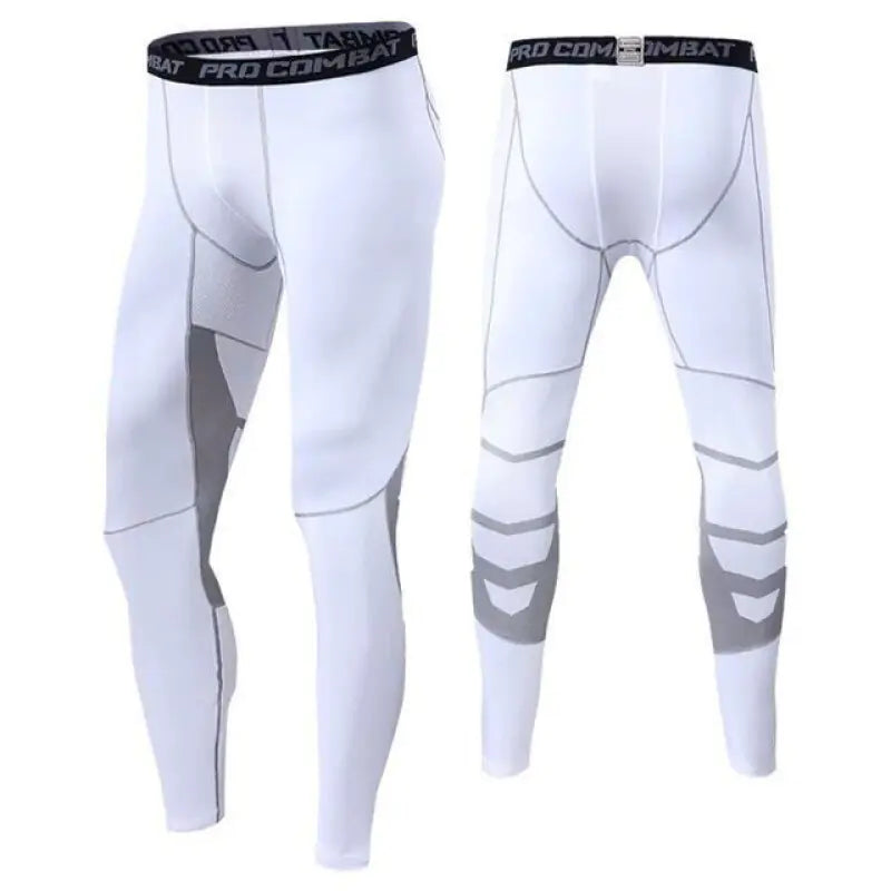 Men’s Compression Leggings – Quick-Dry Lycra Running Tights & Gym Base Layer Pants (S–3XL)