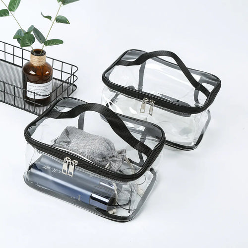 Clear Portable Makeup and Fitness Bag