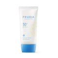 FRUDIA Sun Block Day Cream Essence - Organic Vegan Hydrating Face SPF