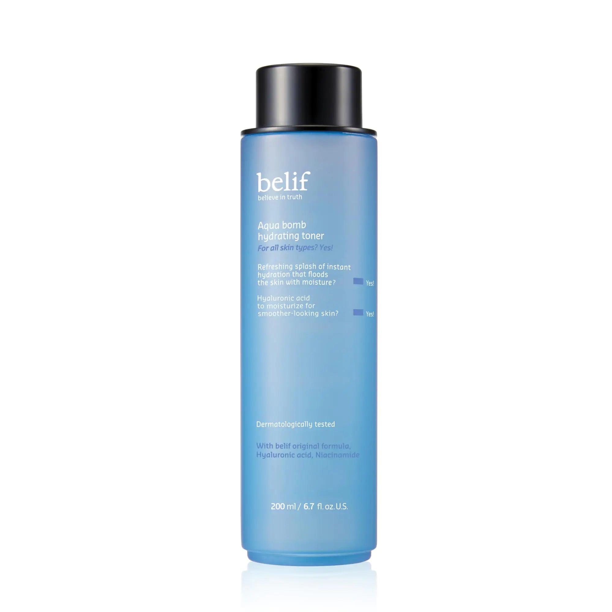 belif Aqua Bomb Hydrating Toner - Hyaluronic Acid Lightweight Korean