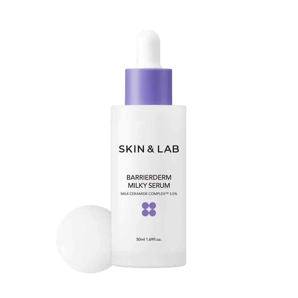 SKIN&LAB Barrierderm Milky Serum - Milk Ceramide Squalane Panthenol Barrier Repair