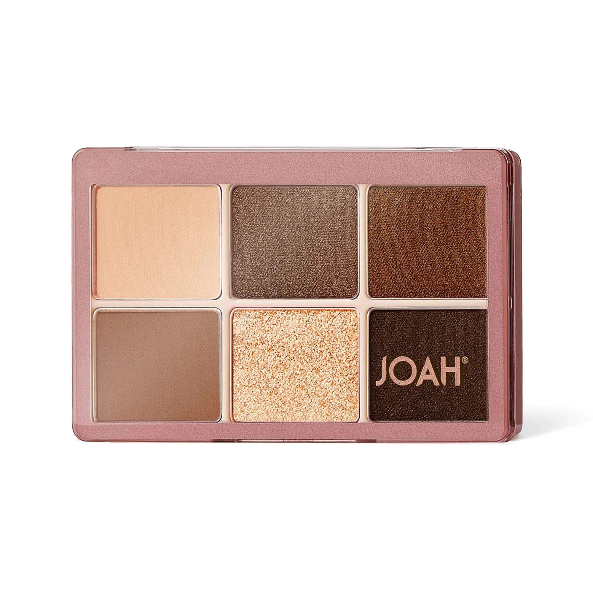 JOAH Eyeshadow Palette Escapades - 6 Shade Richly Pigmented Long-Lasting