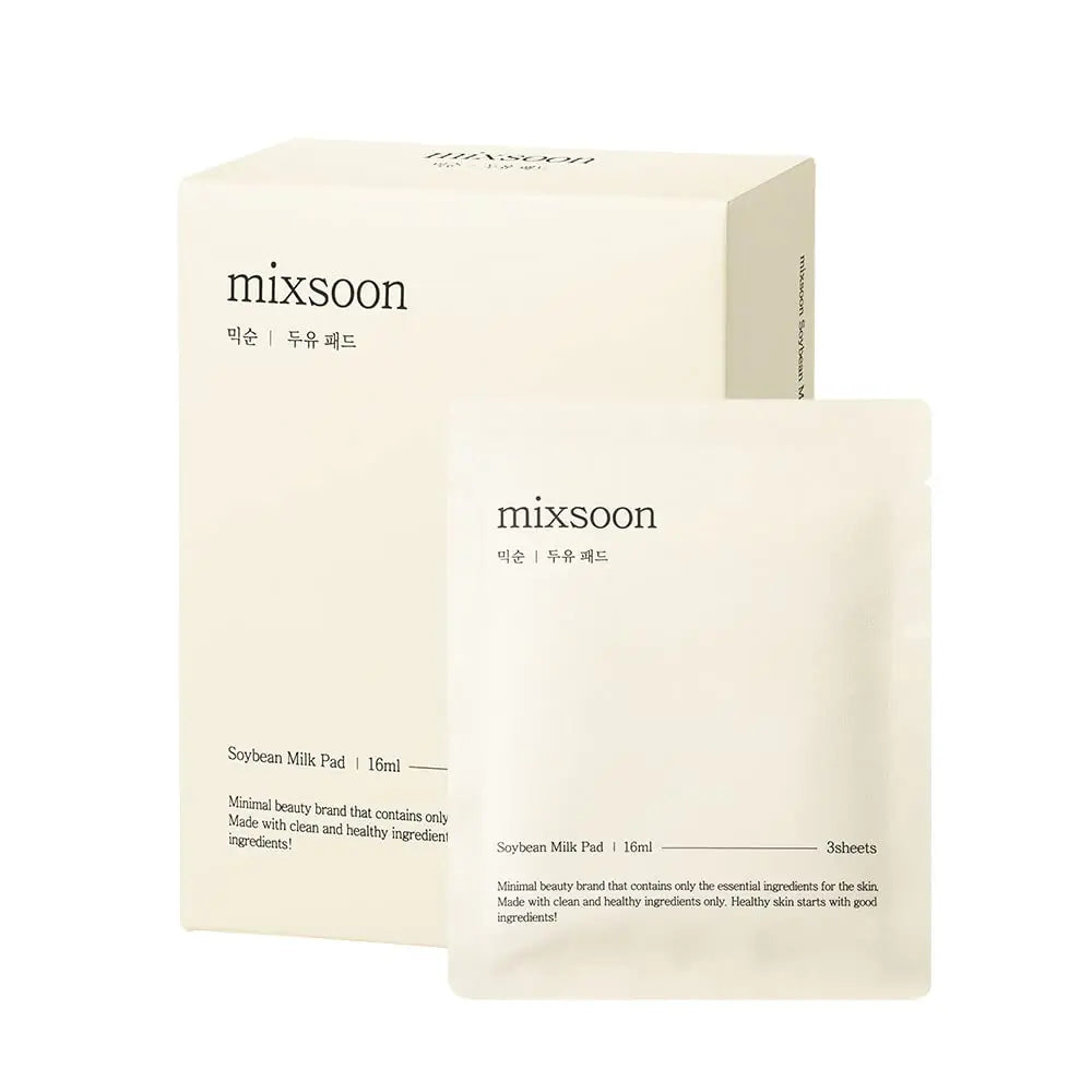 mixsoon Soybean Milk Pad - Exfoliating & Hydrating Toner Pads 10 Pack