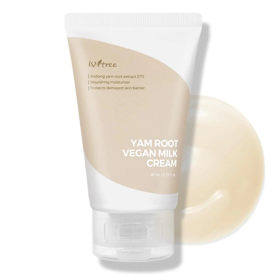 Isntree Yam Root Vegan Milk Cream - Nourishing Moisturizer 80ml