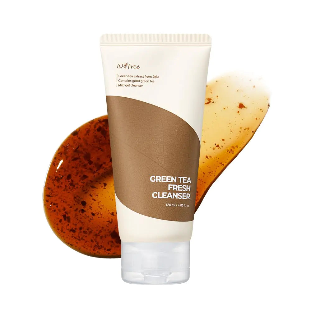 Isntree Green Tea Fresh Cleanser - Jeju Green Tea Foaming Cleanser 120ml