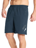Men’s Athletic Running Shorts medium – 7” Quick-Dry Lightweight Gym & Training Shorts with Zipper Pockets (Cool Gray)