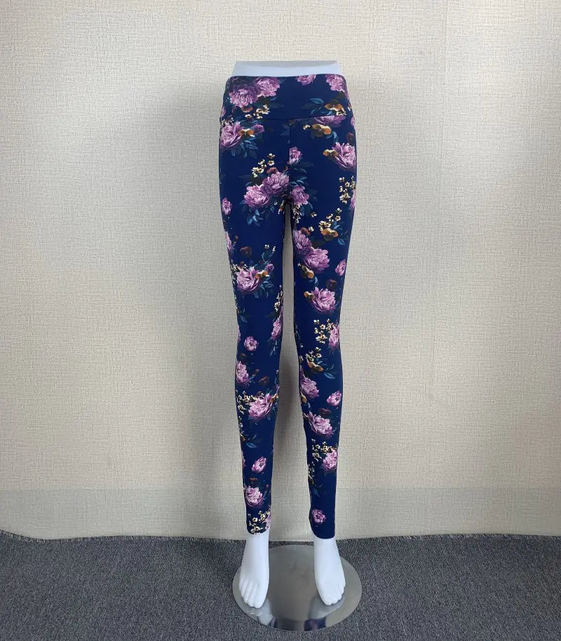 High Waist Printed Leggings for Women – Yoga, Gym & Activewear