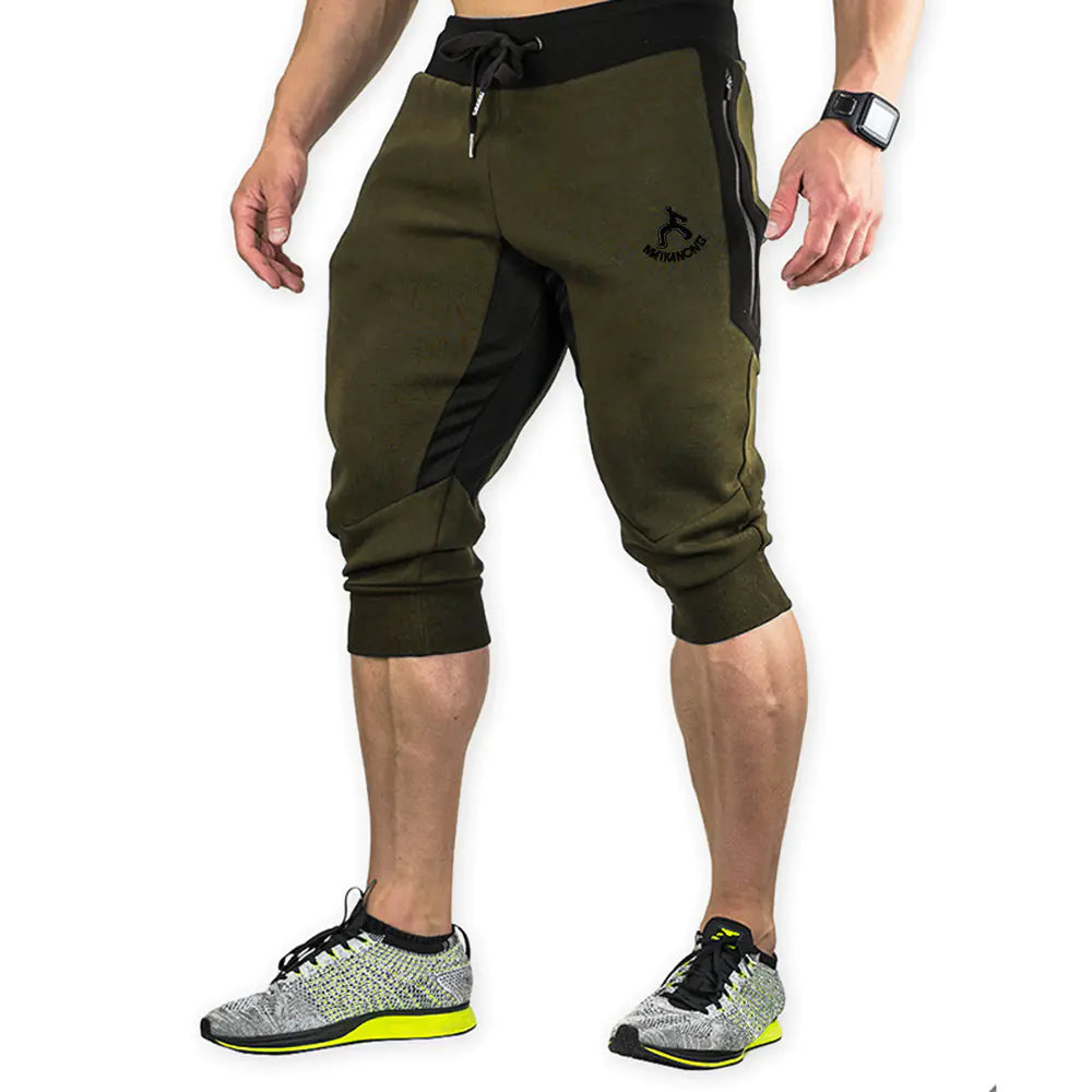 Men’s Fitness Capri Pants – Lightweight Outdoor Training & Casual Activewear