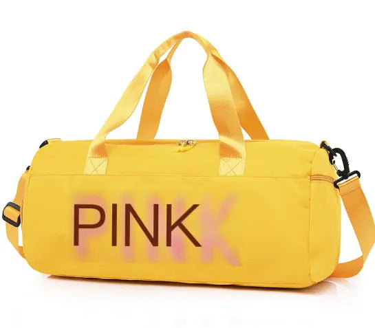 Pink Gym Bag – Large Capacity Waterproof Travel Tote