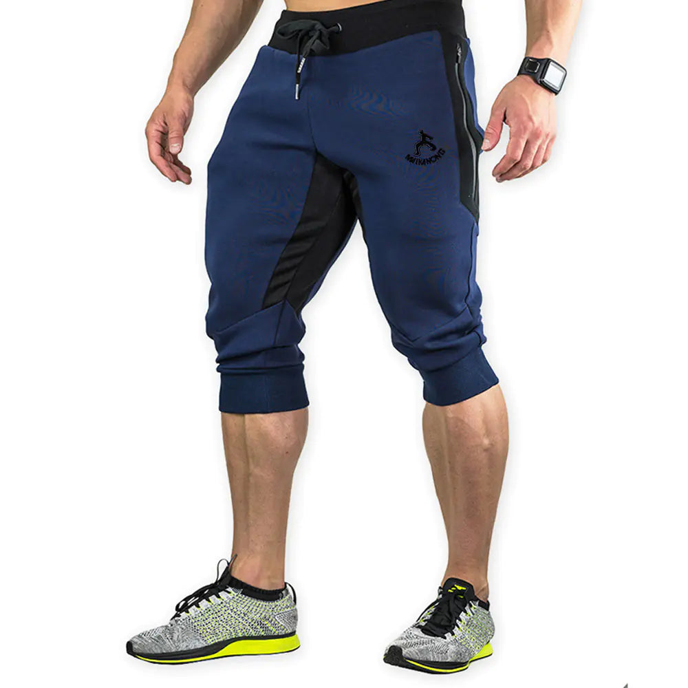 Men’s Fitness Capri Pants – Lightweight Outdoor Training & Casual Activewear