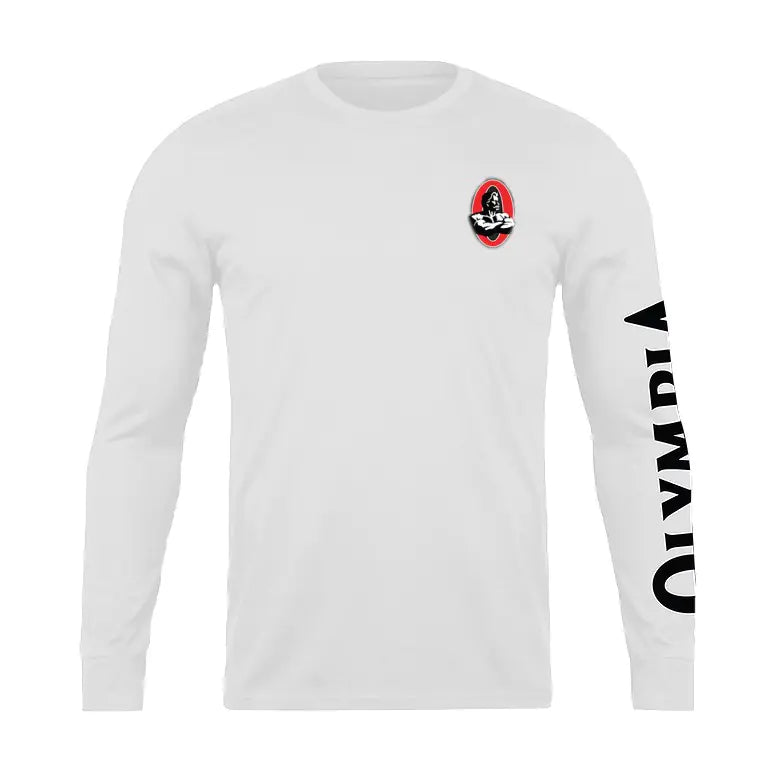 Men’s Long Sleeve Gym Shirt – 95% Cotton Breathable Running & Training Base Layer (M–2XL)