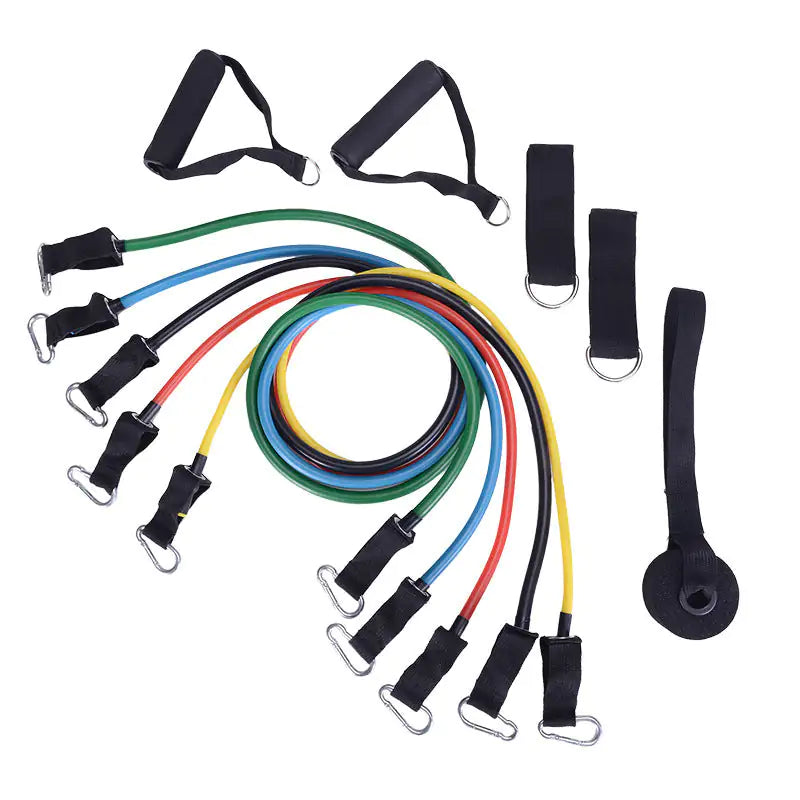 Portable Fitness Rally – Resistance Band Set for Full-Body Home Workouts