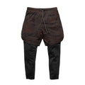 Men’s Quick-Drying Nine-Point Fitness Shorts – Lightweight 3/4 Length Athletic Training Shorts