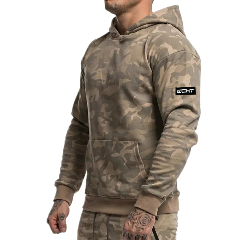 Men's Fitness Gear Set - Hoodie & Pants
