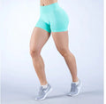 Seamless Fitness Yoga Shorts – High-Waist Stretchy Workout Shorts for Gym, Yoga & Training
