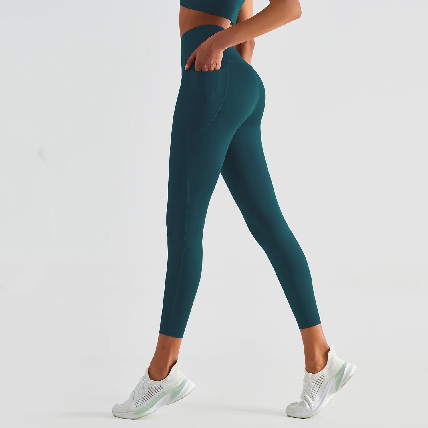 CurveBoost Sculpt High-Waisted Fitness Leggings