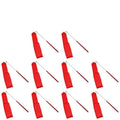 Rhythmic Gymnastics Ribbon Set (10pcs, Red)