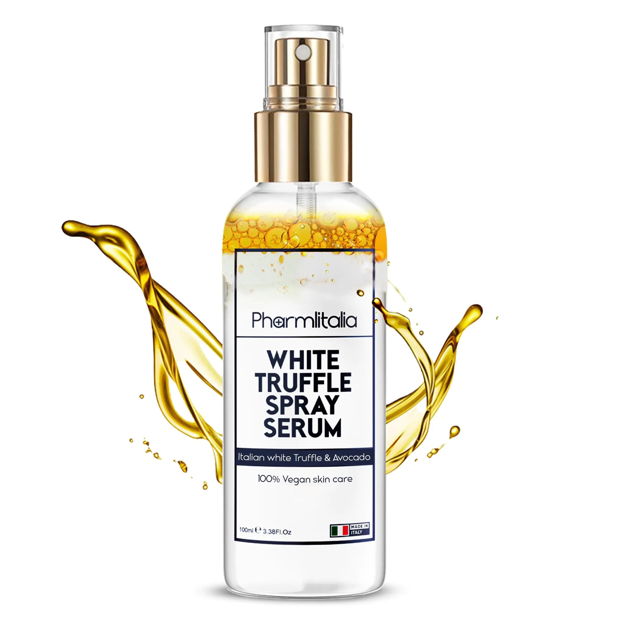 dalba Italian White Truffle Spray Serum with Avocado - Vegan Face Mist Hydrating Spray