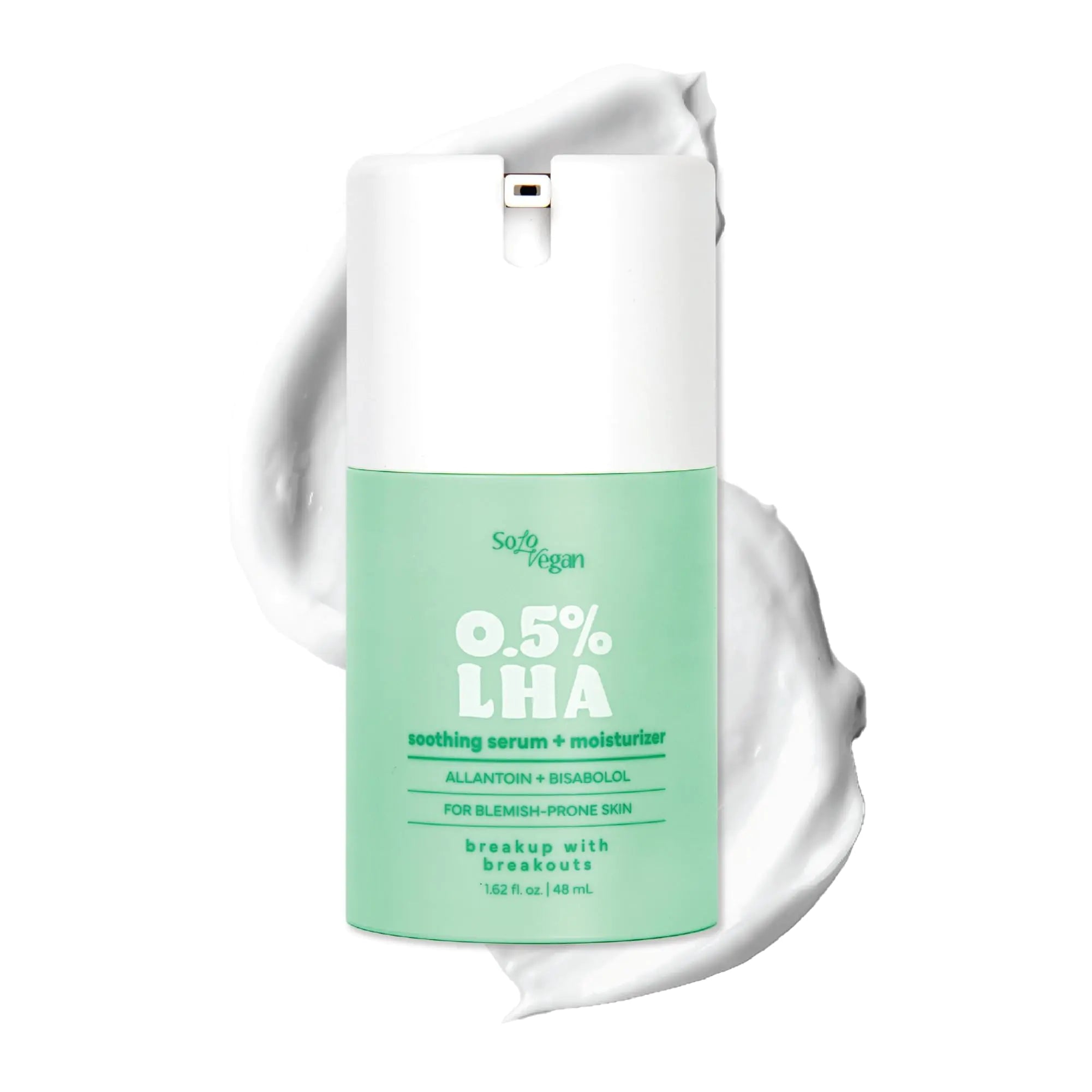 SoloVegan Mild Exfoliating Toner Pads - LHA Serum Blemish Korean