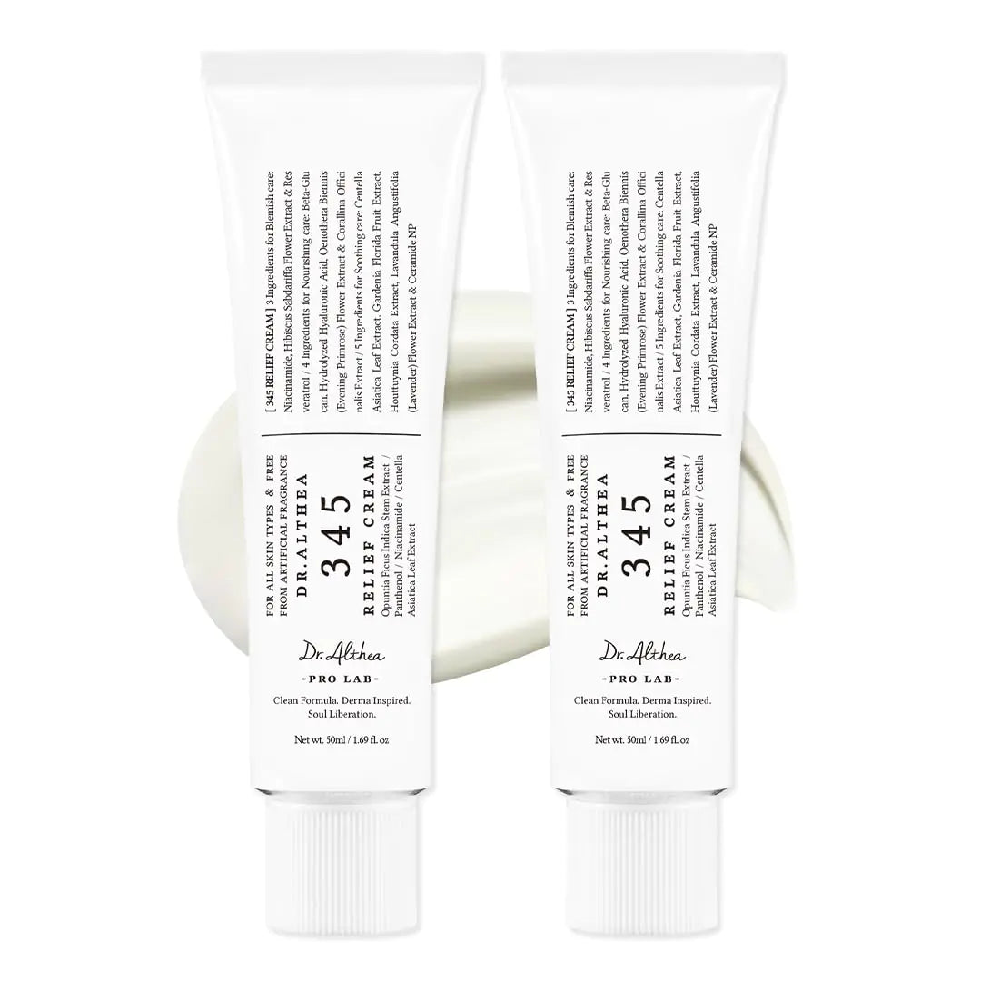 Dr.Althea 345 Relief Cream - Blemish Relief & Soothing Recovery Moisturizer