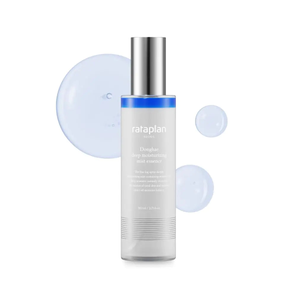 RATAPLAN Donghae Deep Moisturizing Mist Essence - Blue Mineral Glow K-Influencer