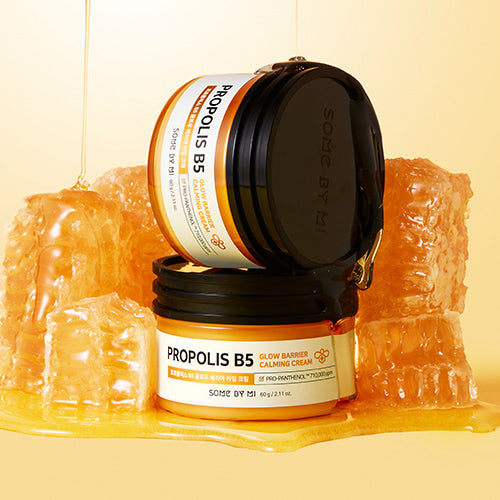 SOME BY MI Propolis B5 Glow Barrier Calming Cream - 60ml Honey Glow Moisturizer