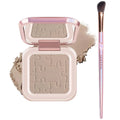 Mysense Single Contour Palette - Korean Face Contour Kit with Mirror & Brush
