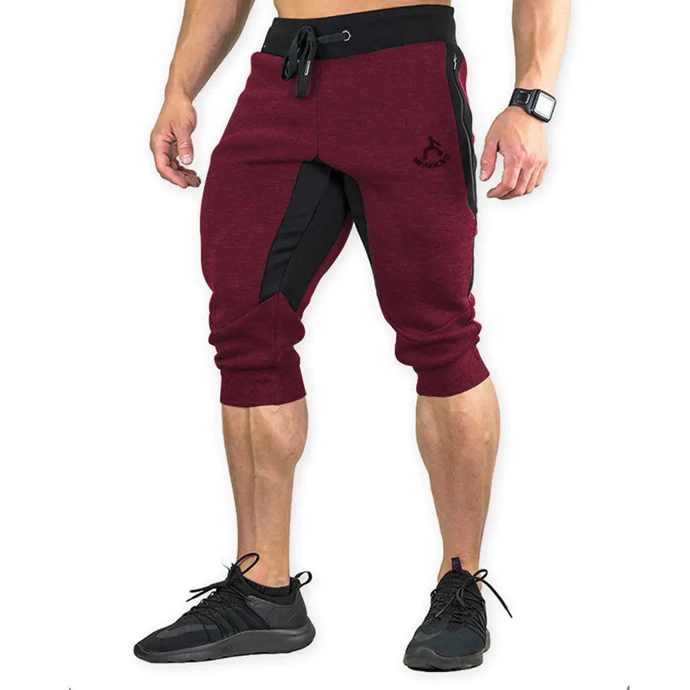 Men’s Fitness Capri Pants – Lightweight Outdoor Training & Casual Activewear