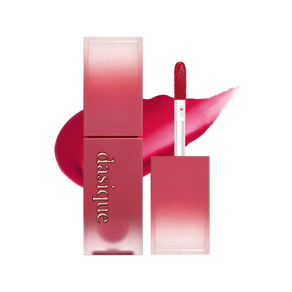 dasique Cream de Rose Tint (08 Classy) | Velvet Cream Matte Lip Stain Infused with Rose Water | Vegan Cruelty-free